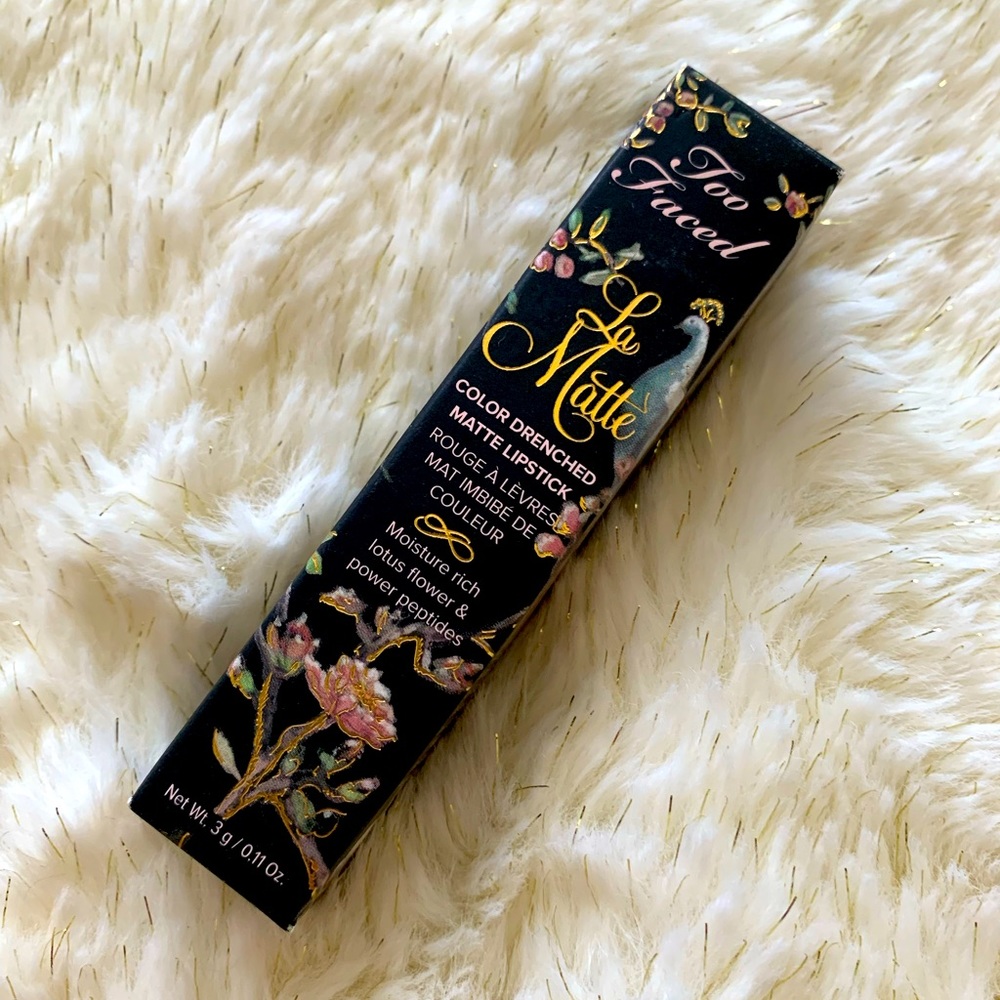 Too Faced Color Drenched Matte Lipstick